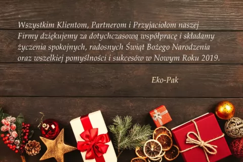 Wesołych Świąt i szczęśliwego Nowego Roku!