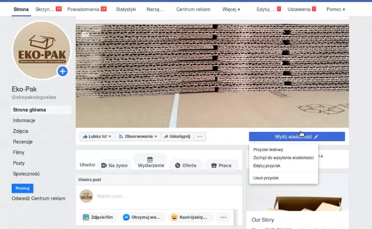 Nasze profile w mediach społecznościowych