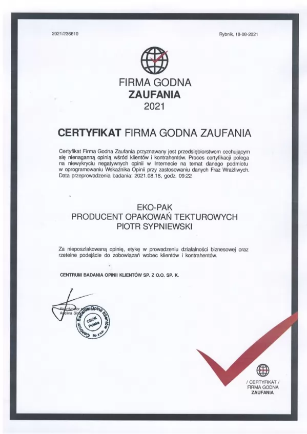 Firma Godna Zaufania