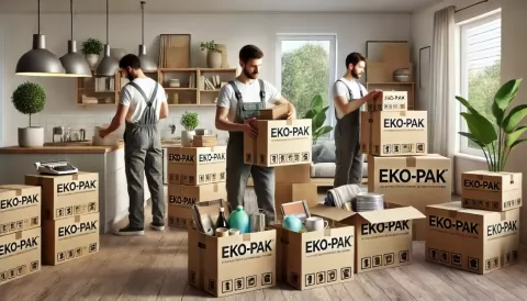 Kartonowe rozwiązania dla firm przeprowadzkowych - postaw na niezawodność z EKO-PAK!