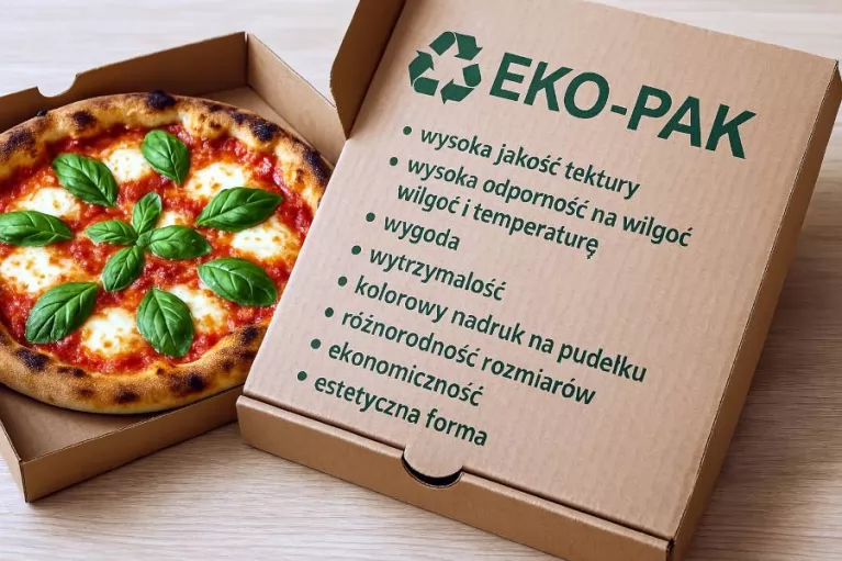 Kartony dla pizzerii - pizza smakuje lepiej w dobrym opakowaniu